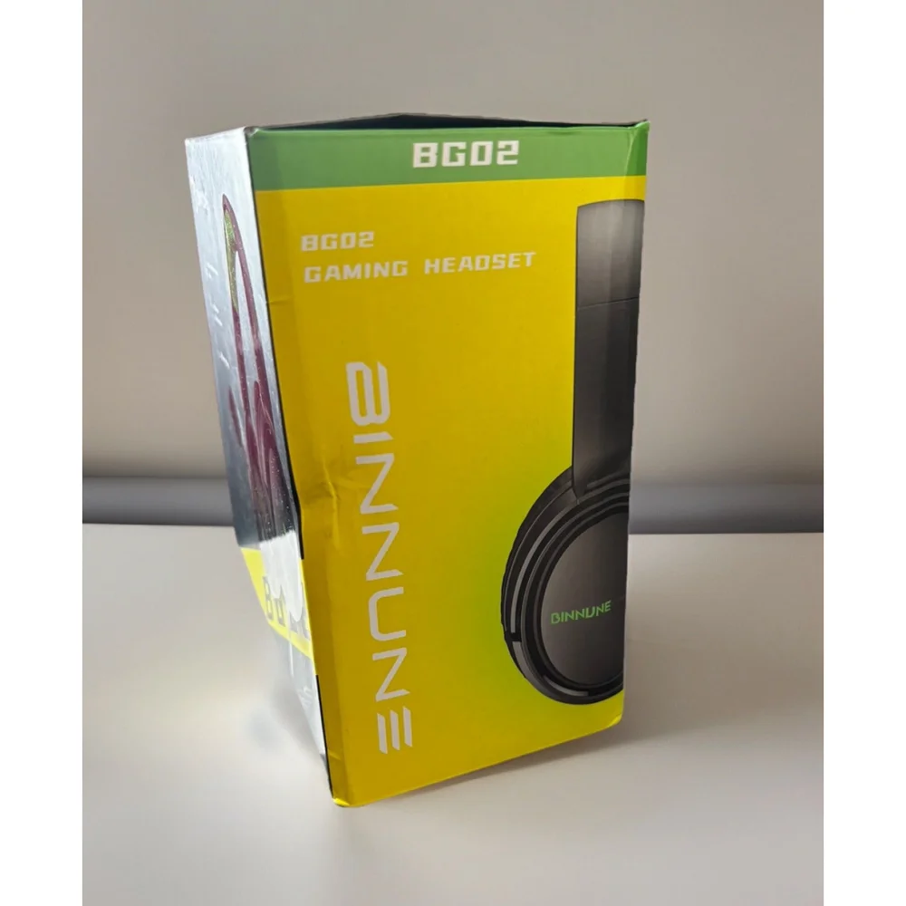 Binnune Gaming Headset for Xbox Series, PS4/5, Switch &PC W/3.5mm •BG02•New